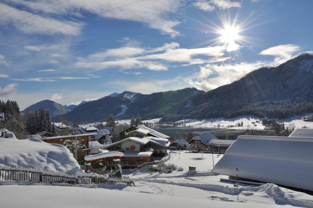 Erdhaeuser Und Apartments Mit Seeblick Und Alleinlage Weissensee Exterior foto